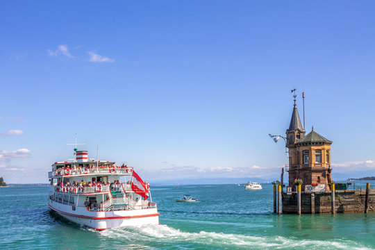 Hafeneinfahrt, Konstanz am Bodensee 