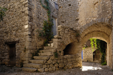 Village of Balazuc,Provence,  France