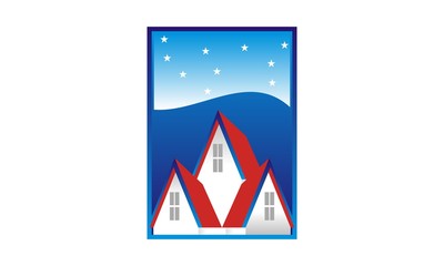 Real Estate Roof Vector