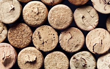 many different wine corks