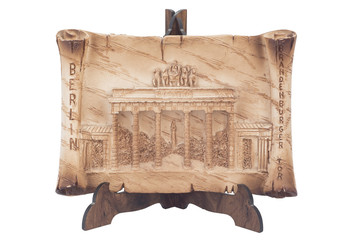 Handicrafts made of birch bark