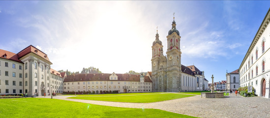 Stiftskirche St. Gallus und Otmar, Sankt Gallen, Deutschland 