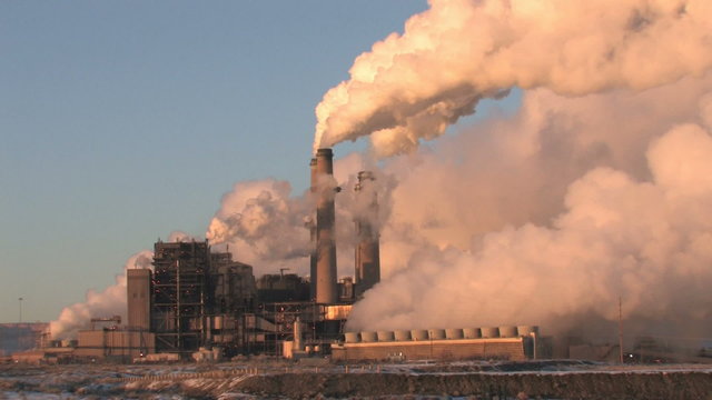 Power Energy Plant closeup Coal Pollution global warming HD