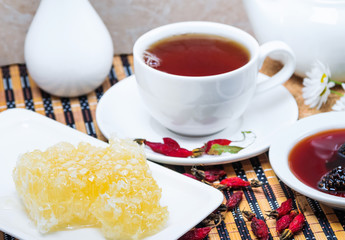 Tea set from colds
