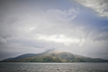 Isle of Skye in dramatic weather