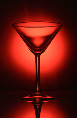empty cocktail glass
