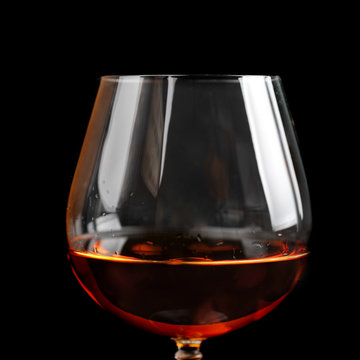  brandy in glass