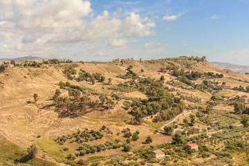 Mediterranean Agricento on Sicily, Italy