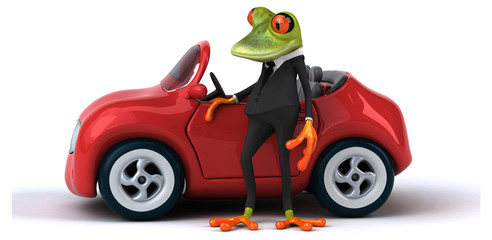 Fun frog