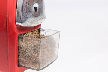 Use sharpener of pencil