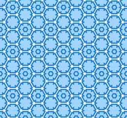 abstract snow flake winter pattern