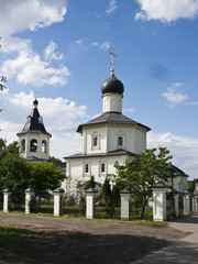 Fototapeta na wymiar The St.Archangel's Michael's Church in Moscow, district Desenovskoe