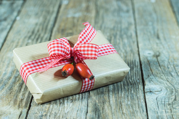 Weihnachtsgeschenk im Landhausstil