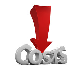 Costs Reduction Concept