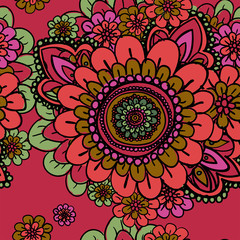 Vintage flower.