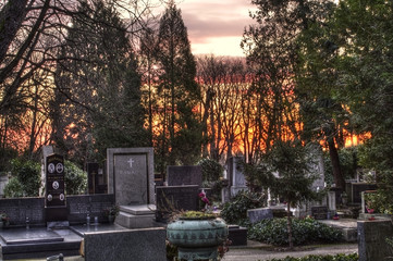 Cemetery in croatia 