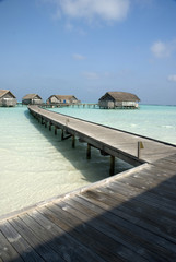 Fototapeta premium Maldivian island