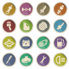 Auto Service web icons