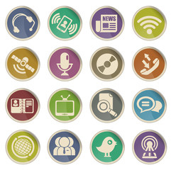 communication icons