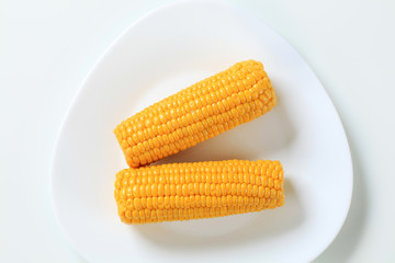 boiled corn