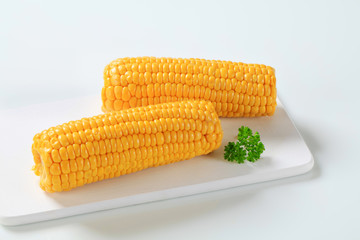 boiled corn