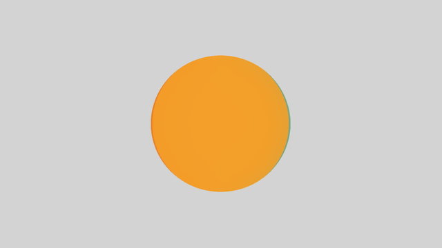 Circle diagram flow chart, 2 result circle, presentation (included alpha)