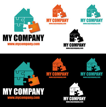 logo construction maison
