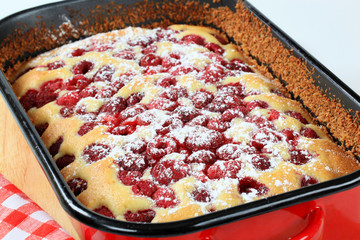 raspberry sponge cake