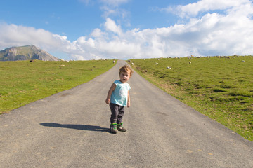 Obraz premium baby in nature