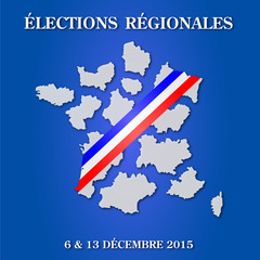 Obraz premium élections régionales 2015