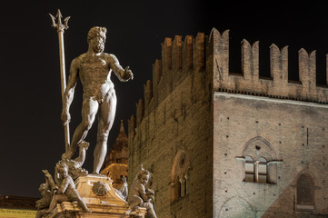 Bologna, fontana del Nettuno