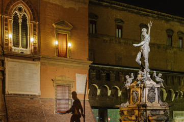 Bologna, fontana del Nettuno