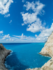 View over Porto Katsiki beach in Lefkas island