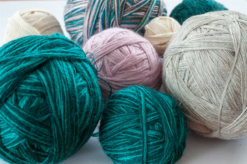 balls of yarn