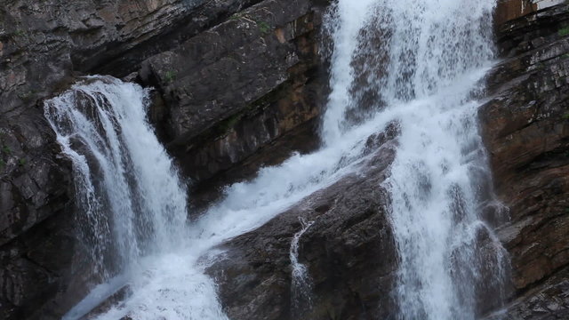 Waterton Cameron Falls cascade P HD 0463