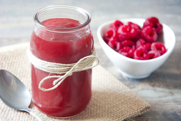 Raspberry marmalade
