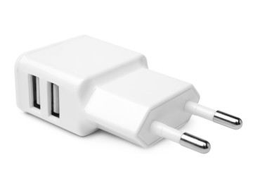 Electrical adapter to USB ports