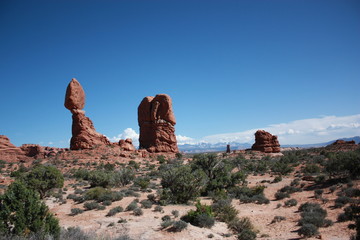 Arches National Park the Balanced Rock, Utah
