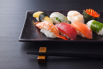 にぎり寿司の盛合せ