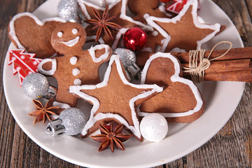 assorted christmas cookies