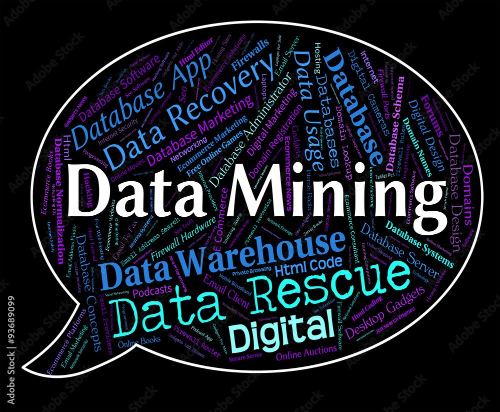 Poster data mining indicates facts mined and fact