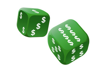 Big gamble with international currency dice