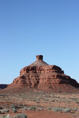 Fototapeta na wymiar Red Rocks in Navajo Monument Valley, Utah USA