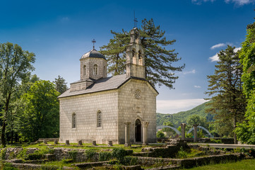 Oldest church of Montenegro, The Court Church in Cetinje.