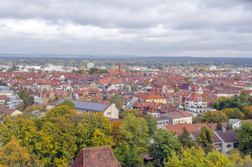 Fototapeta premium Nuremberg city view, Germany
