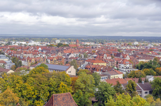 Nuremberg city view, Germany