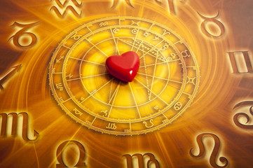 astrology and love concept