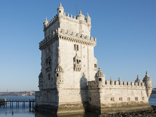 Fototapeta na wymiar belem tower Lisbon