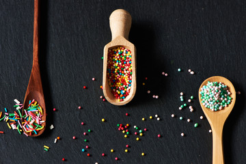 Sugar sprinkle dots
