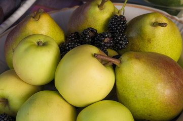 The composition of fruits